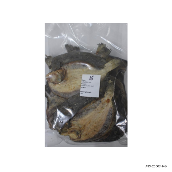 Flounder Fish (With Head)